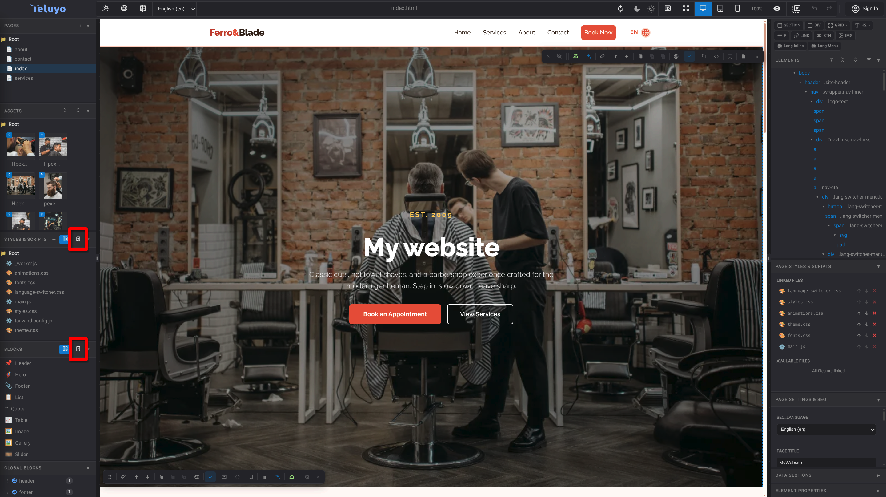 Libraries screenshot placeholder