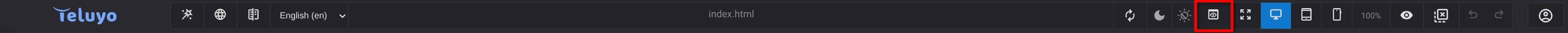 Preview mode screenshot placeholder