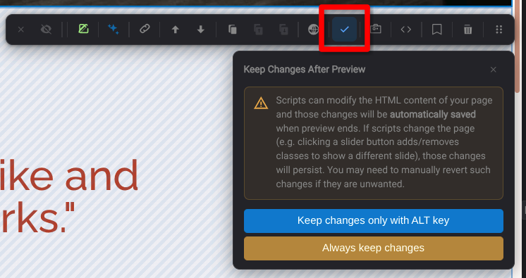 Scripts in edit mode screenshot placeholder